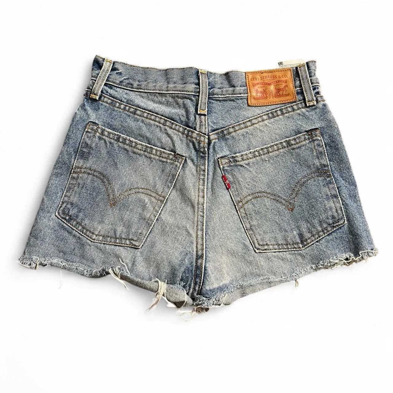 Vintage Levi’s Cutoff Distressed Denim Shorts, photo 3 of 5