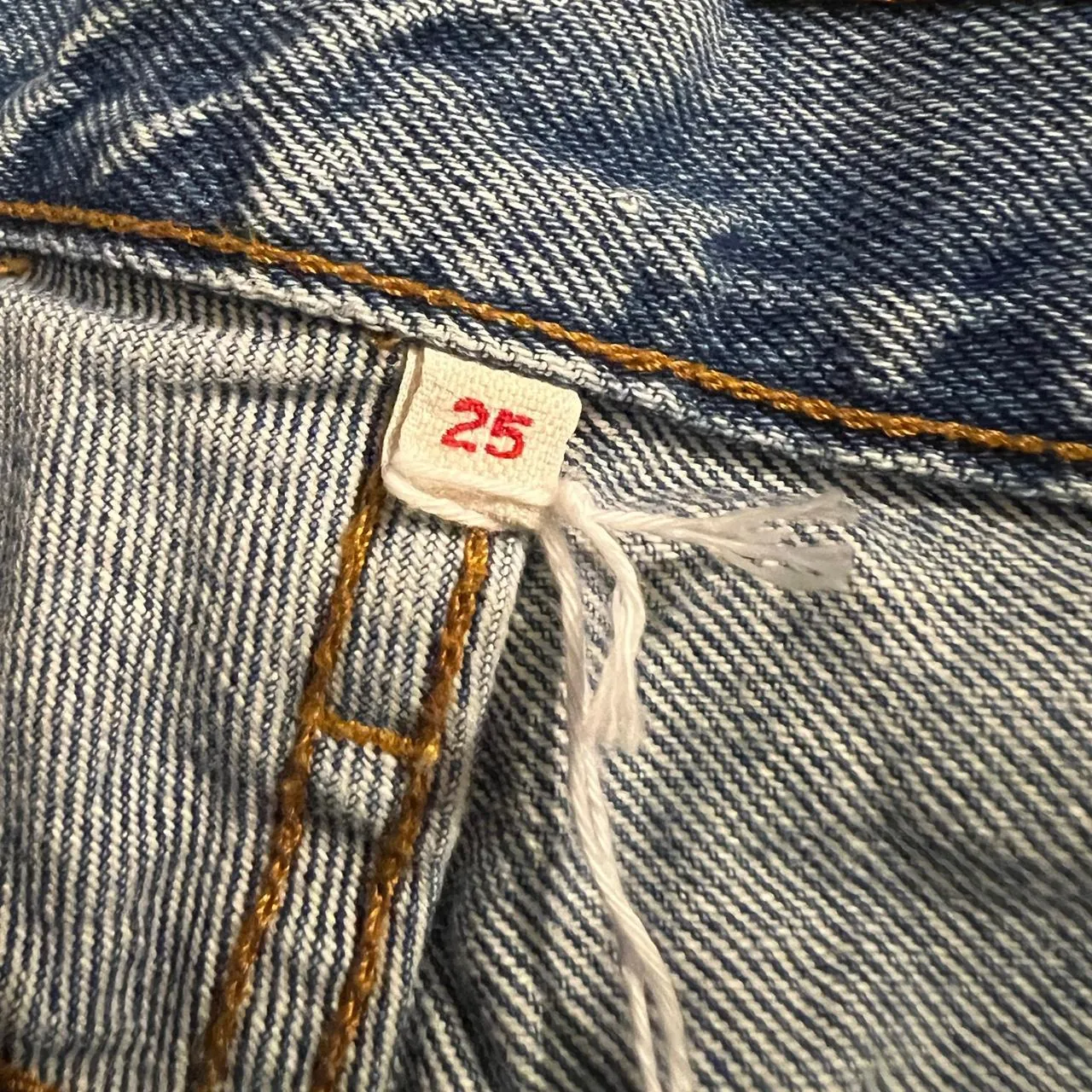 Vintage Levi’s Cutoff Distressed Denim Shorts, photo 5 of 5