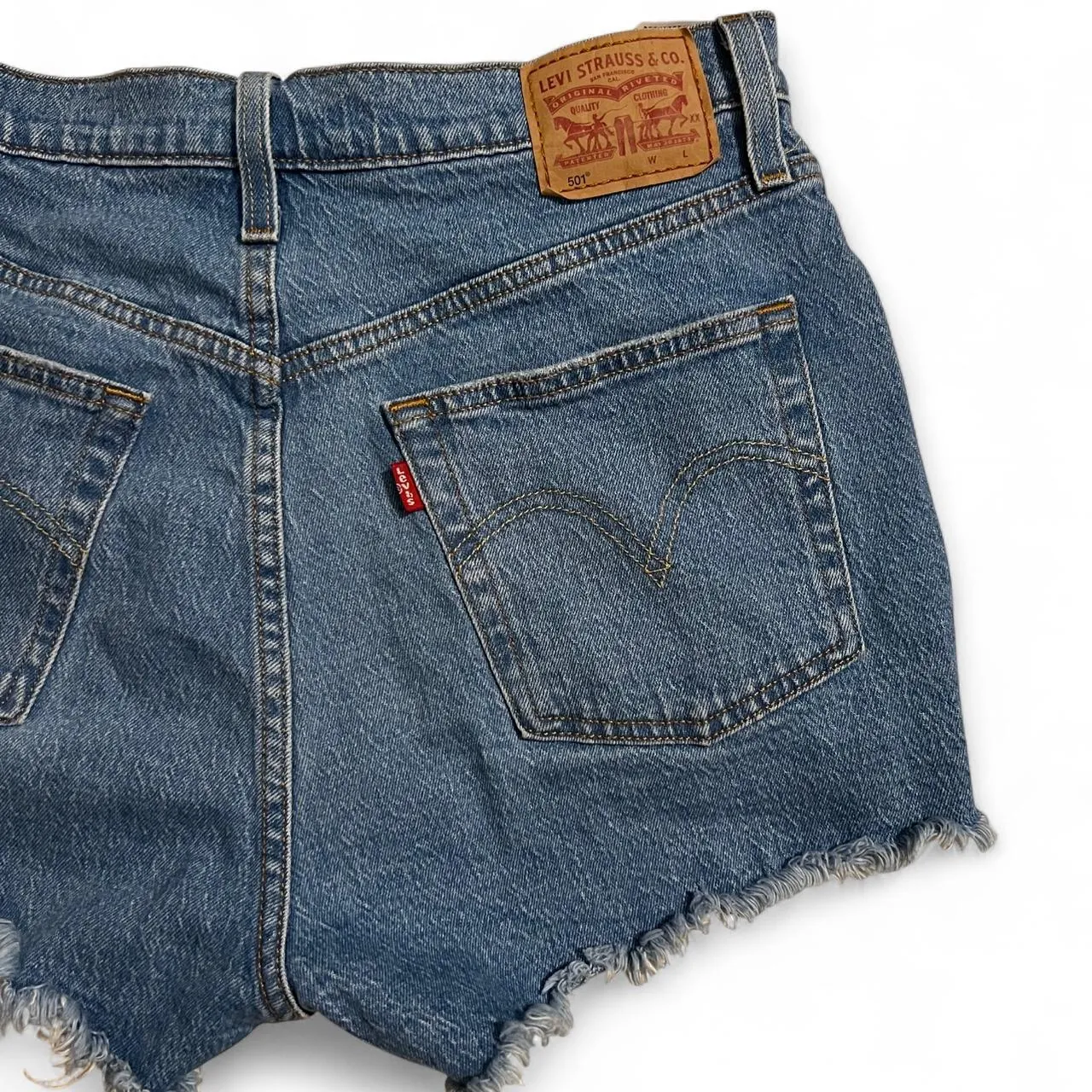 Vintage Levi’s 501 Denim Shorts, photo 2 of 4