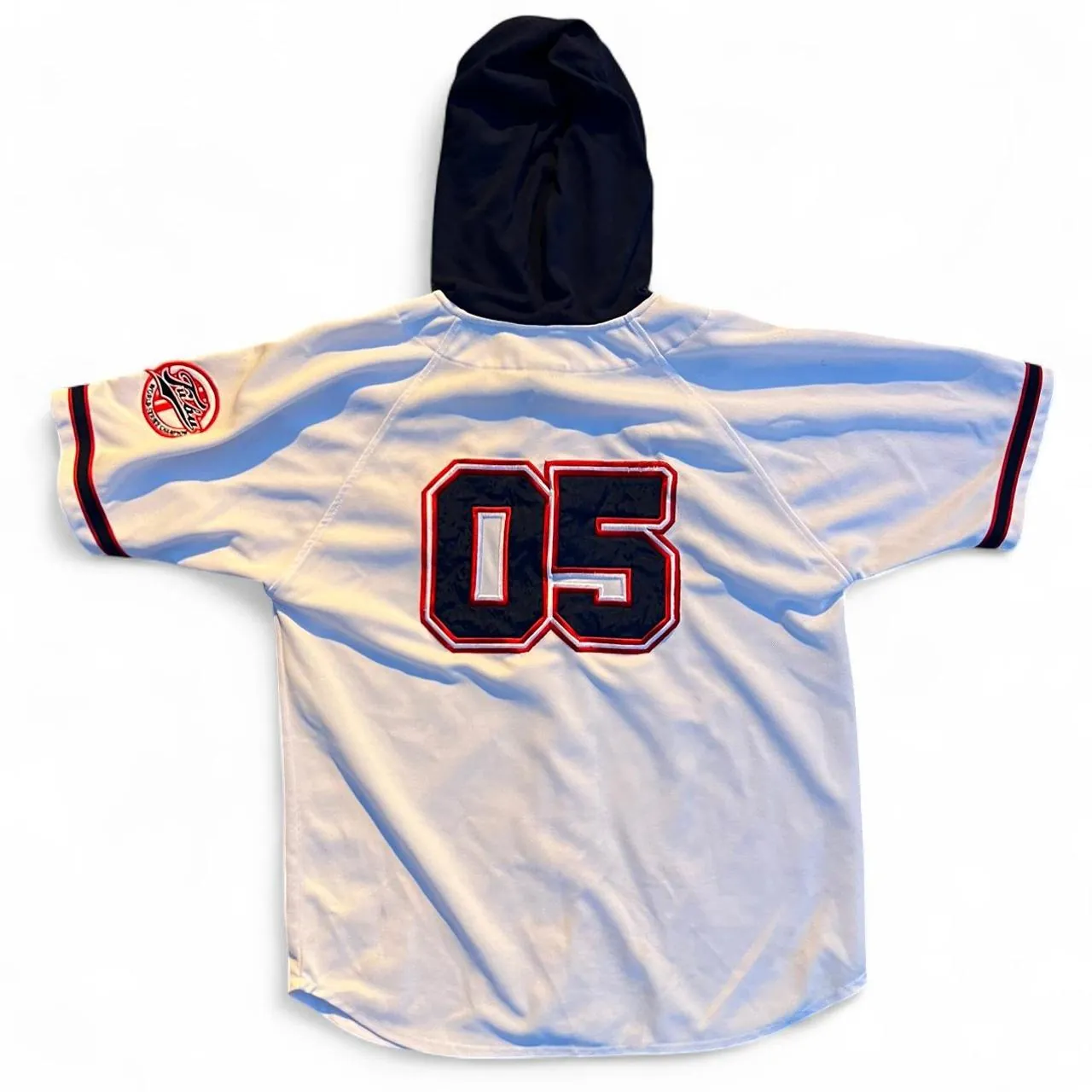 Vintage Fubu Jersey with Hoodie, photo 2 of 5