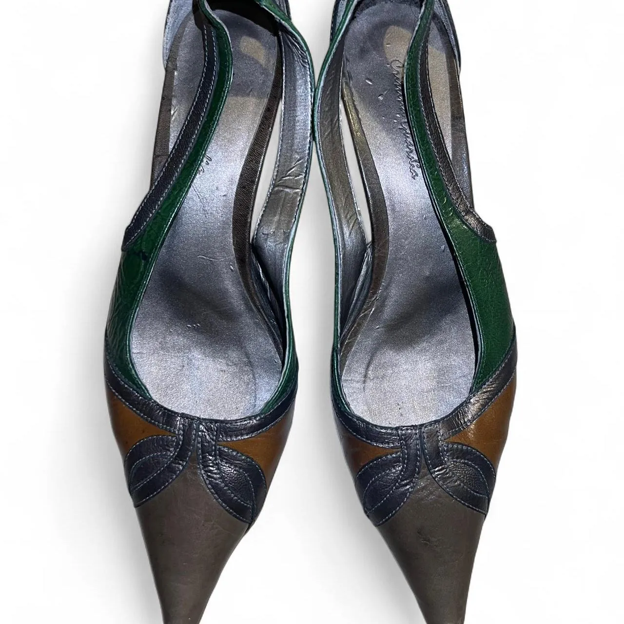 Vintage Cristina Guardia Boho Kitten Heels, photo 1 of 5