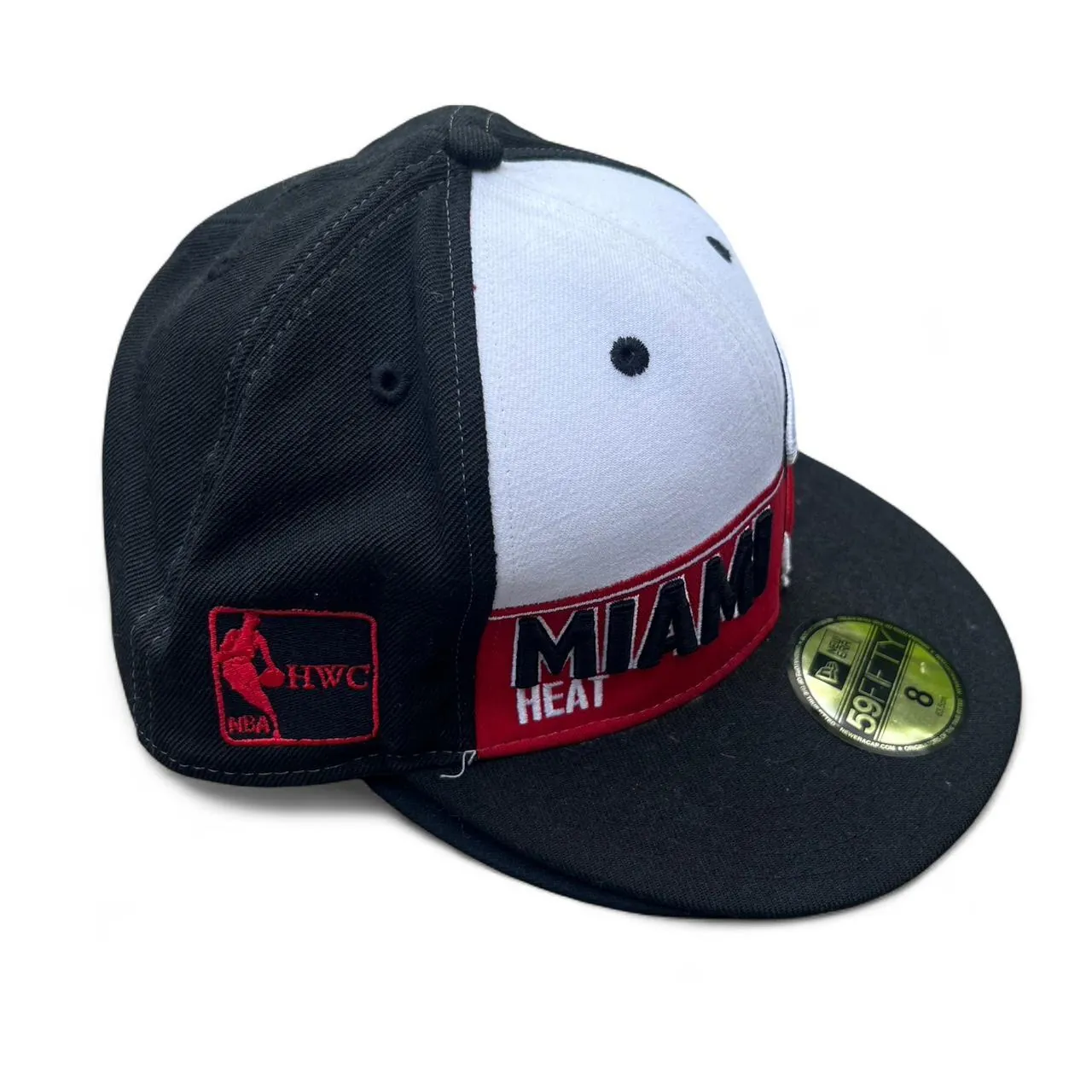 Vintage Miami Heat New Era Snapback Hat, photo 2 of 3