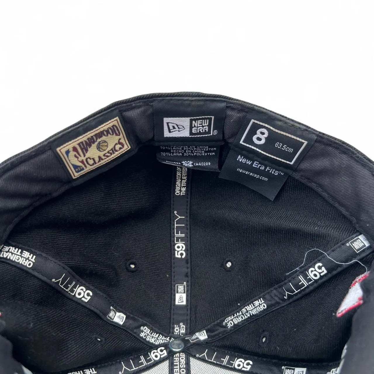Vintage Miami Heat New Era Snapback Hat, photo 3 of 3