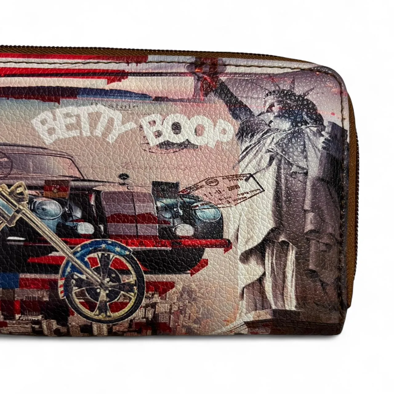 Vintage Betty Boop American Flag Wallet, photo 3 of 5