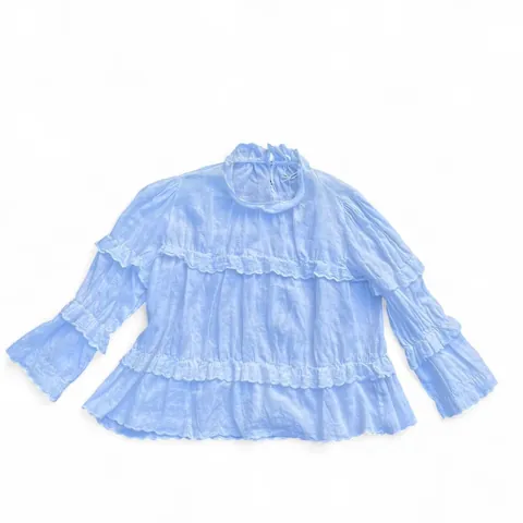 Isabel Marant White Blouse with Lace Details