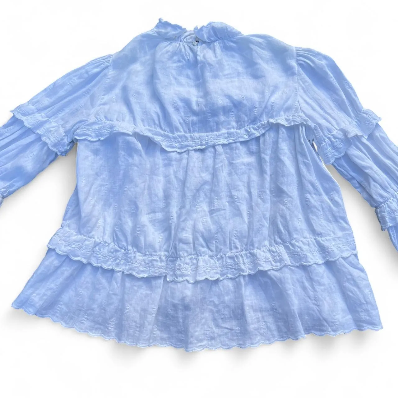 Isabel Marant White Blouse with Lace Details, photo 4 of 6