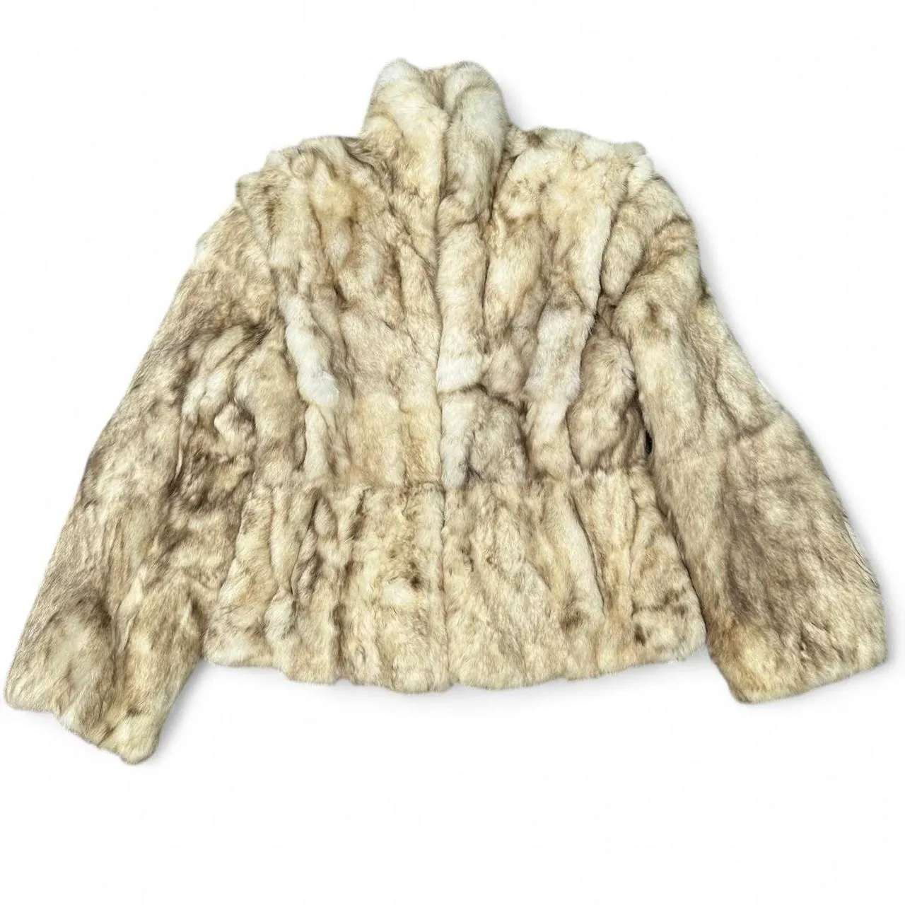 Rare Vintage 70s Chill Chasers Rabbit Fur Coat, photo 1 of 6