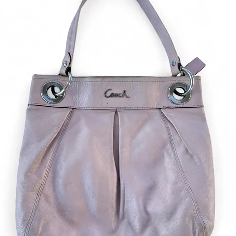 Vintage Coach Ashley Pink Leather Handbag