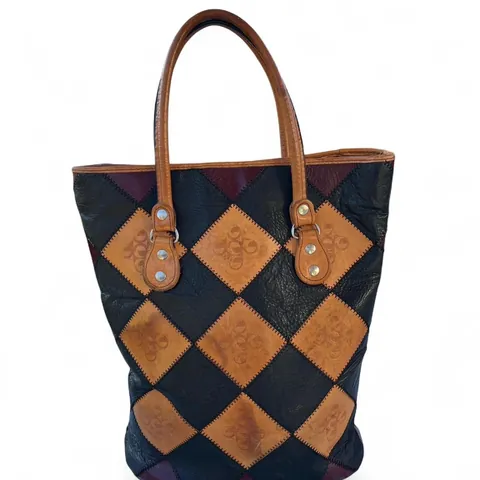 Vintage Czech Republic Kozena Taska 1989 Boho Shoulder Tote Bag