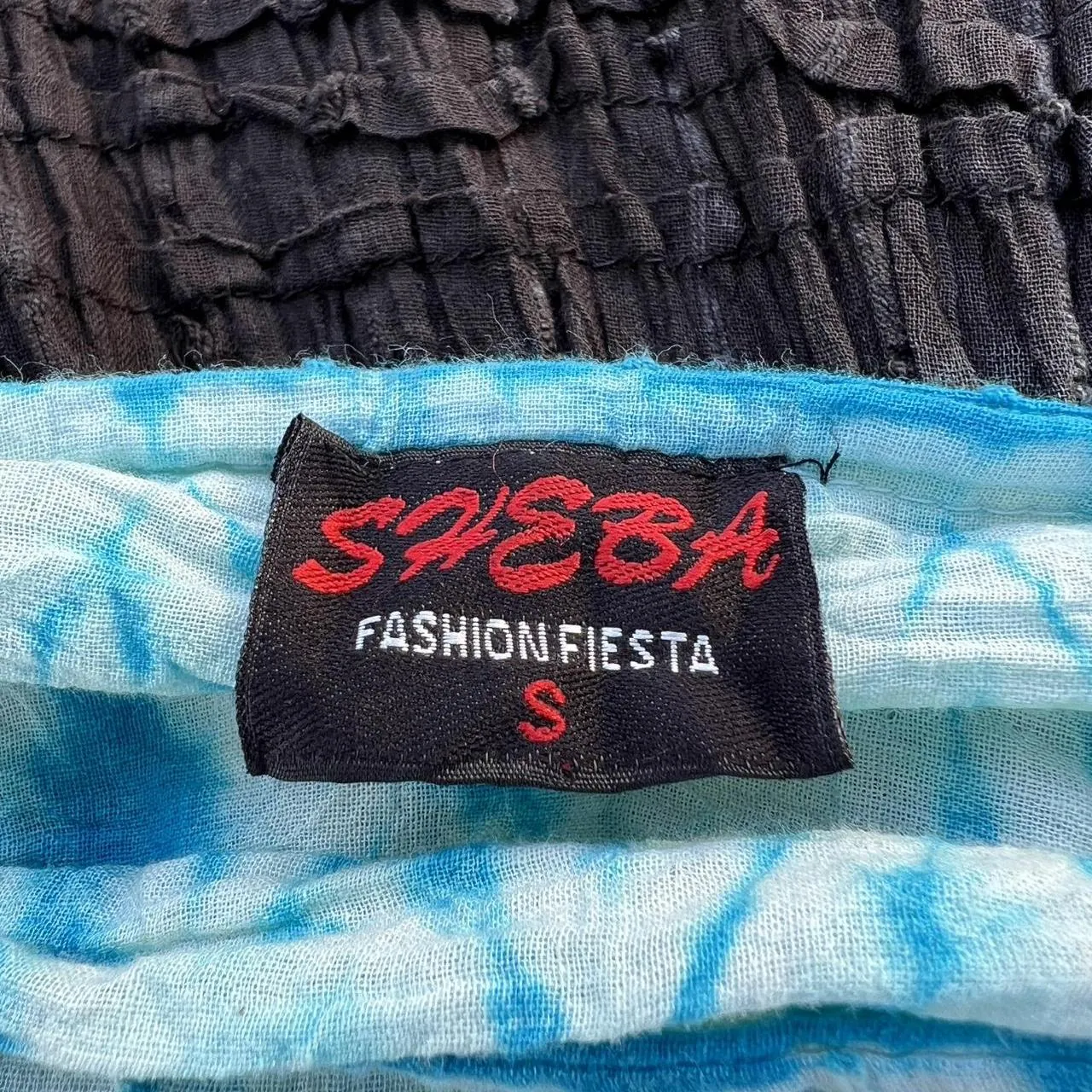 Vintage Sheba Boho Tie Dye Maxi Skirt, photo 3 of 3
