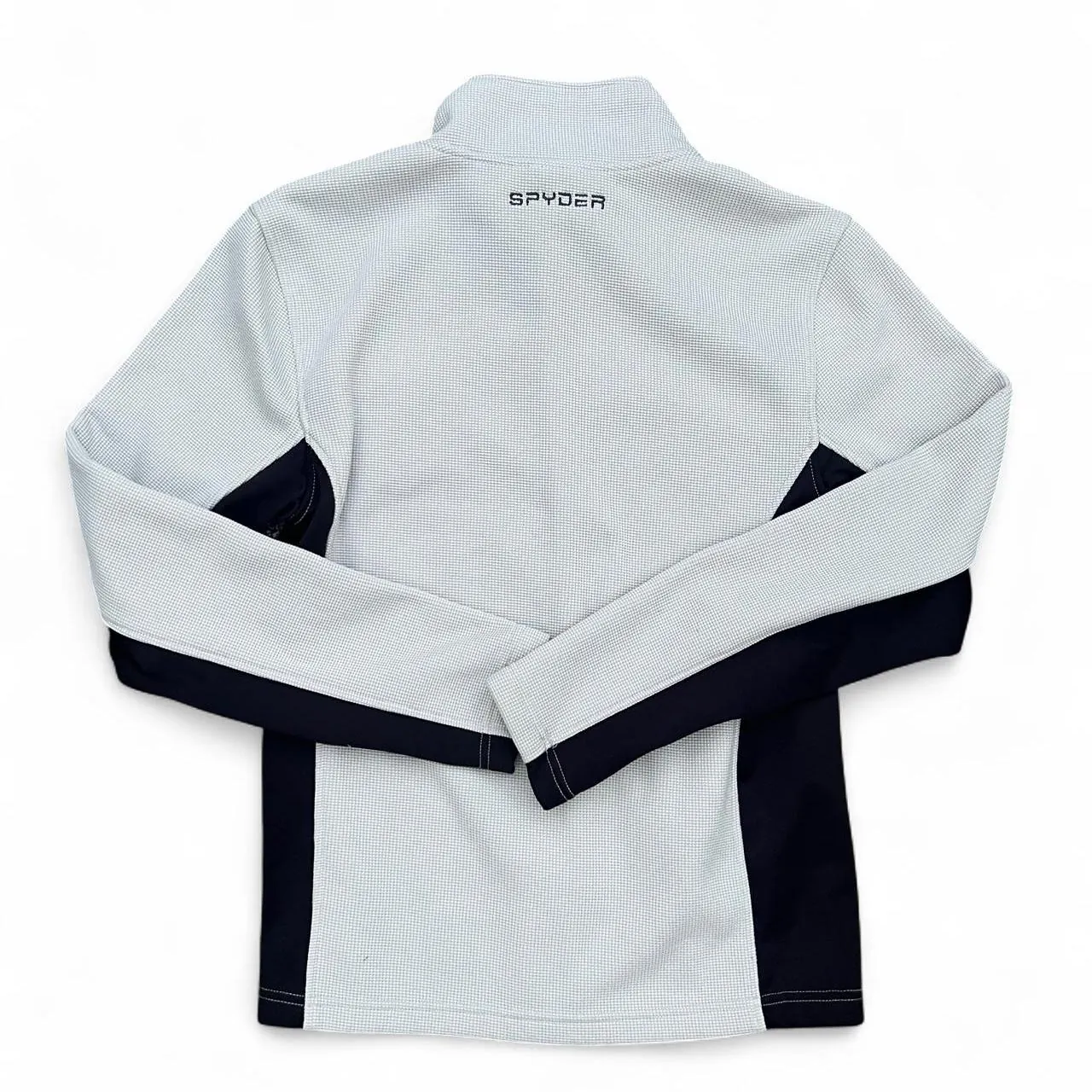 Spyder Grey Fleece Textured Hiking Jacket, photo 5 of 6
