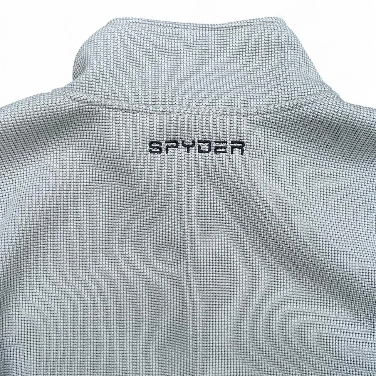 Spyder Grey Fleece Textured Hiking Jacket, photo 6 of 6
