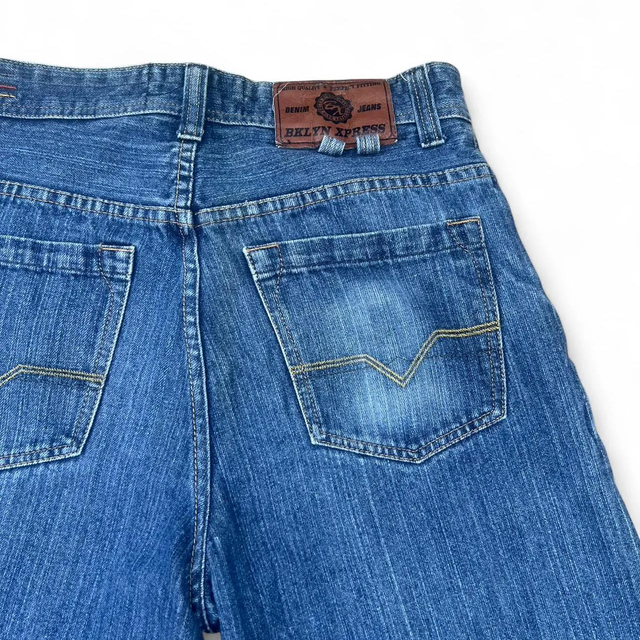 Vintage Brooklyn Xpress Baggy Straight Leg Jeans, photo 5 of 6