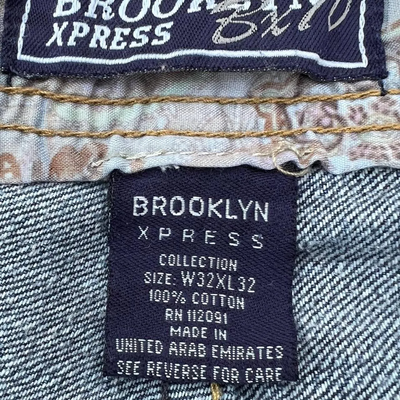 Vintage Brooklyn Xpress Baggy Straight Leg Jeans, photo 6 of 6