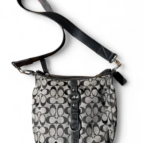 Vintage Coach Signature Shoulder/Crossbody Bag