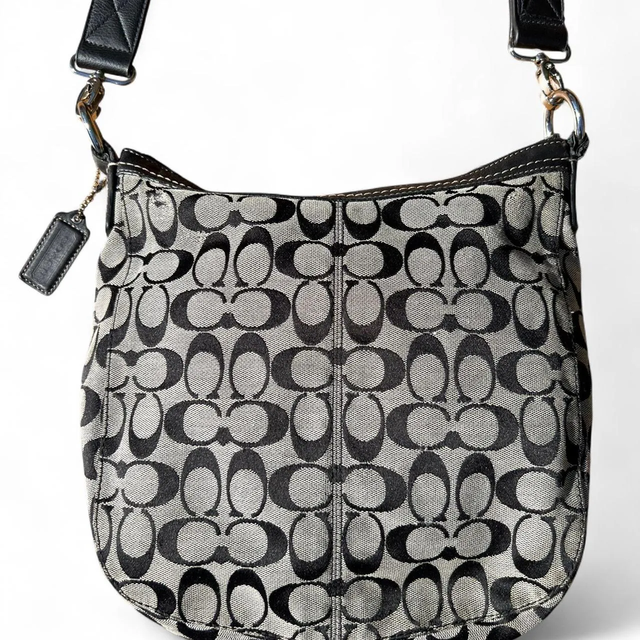 Vintage Coach Signature Shoulder/Crossbody Bag, photo 3 of 5