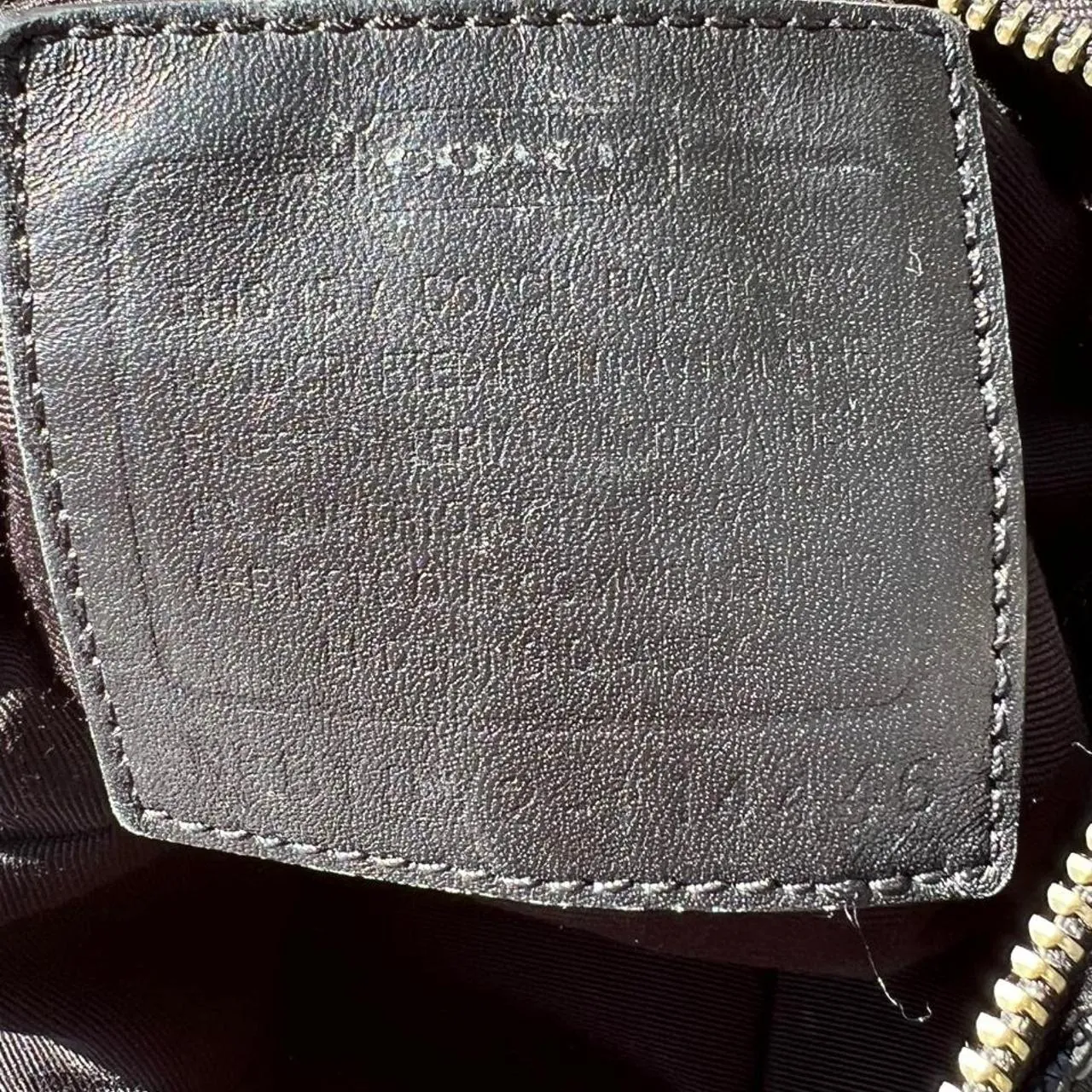 Vintage Coach Signature Shoulder/Crossbody Bag, photo 5 of 5