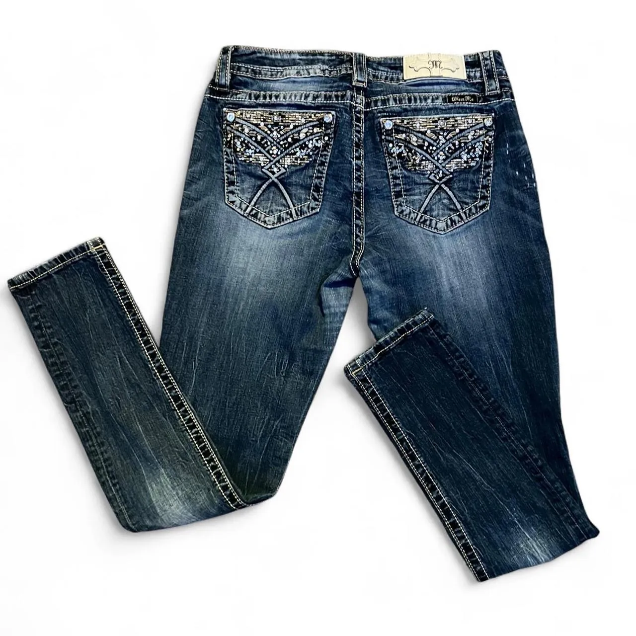 Vintage Miss Me Embroidered Skinny Jeans, photo 5 of 5