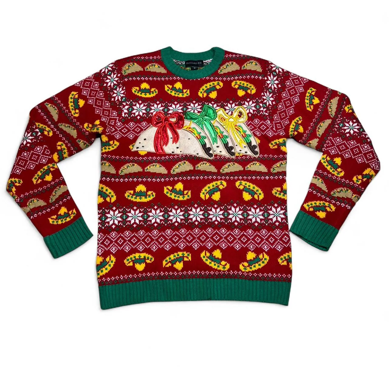 Blizzard Bay Tacos Ugly Christmas Sweater, photo 1 of 5