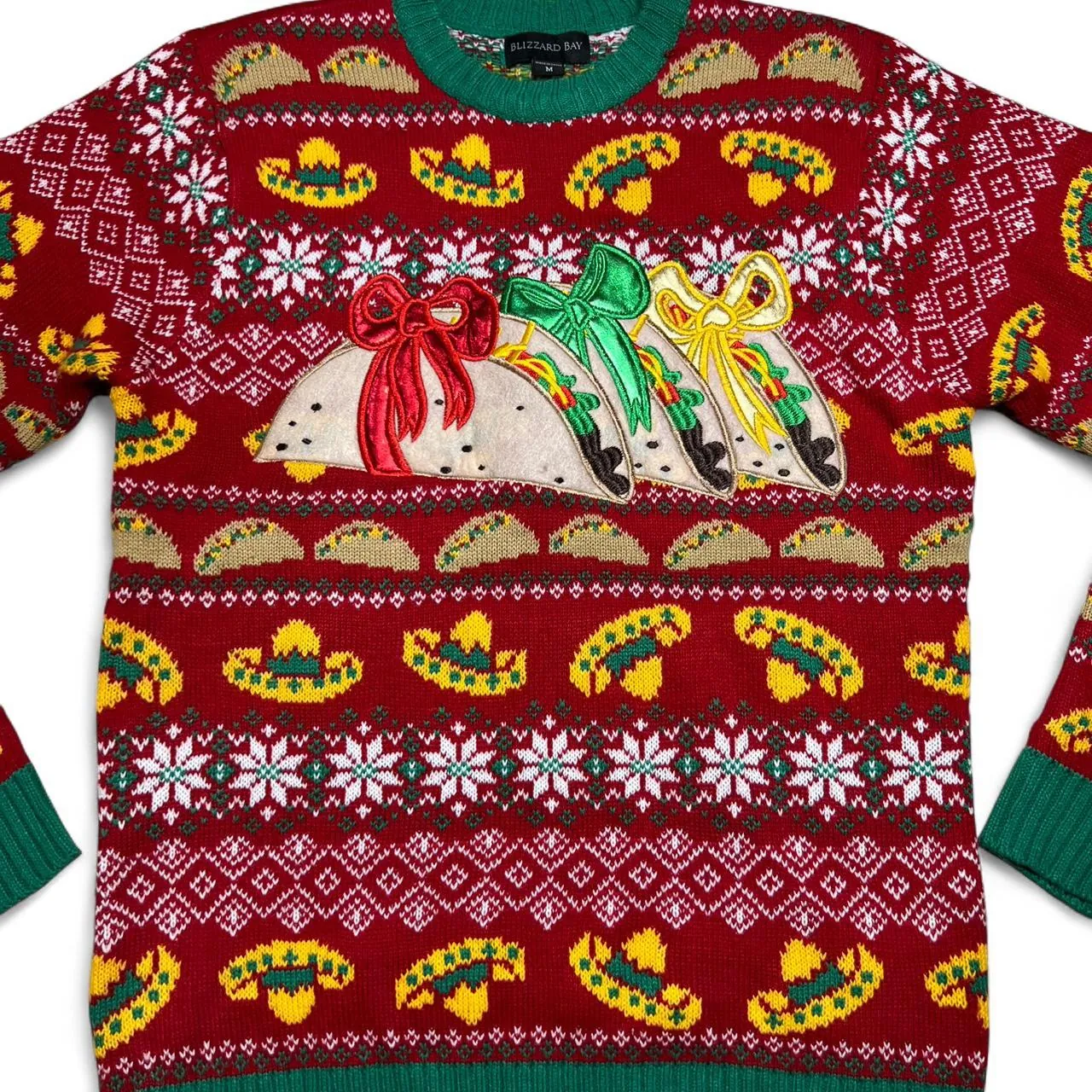 Blizzard Bay Tacos Ugly Christmas Sweater, photo 2 of 5