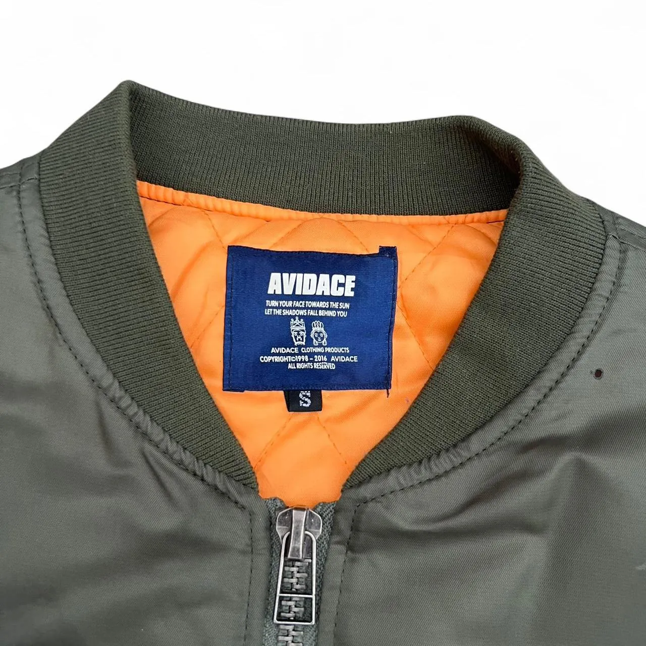 Avidace L-2B Navy Patch Flight Bomber Jacket, photo 5 of 8