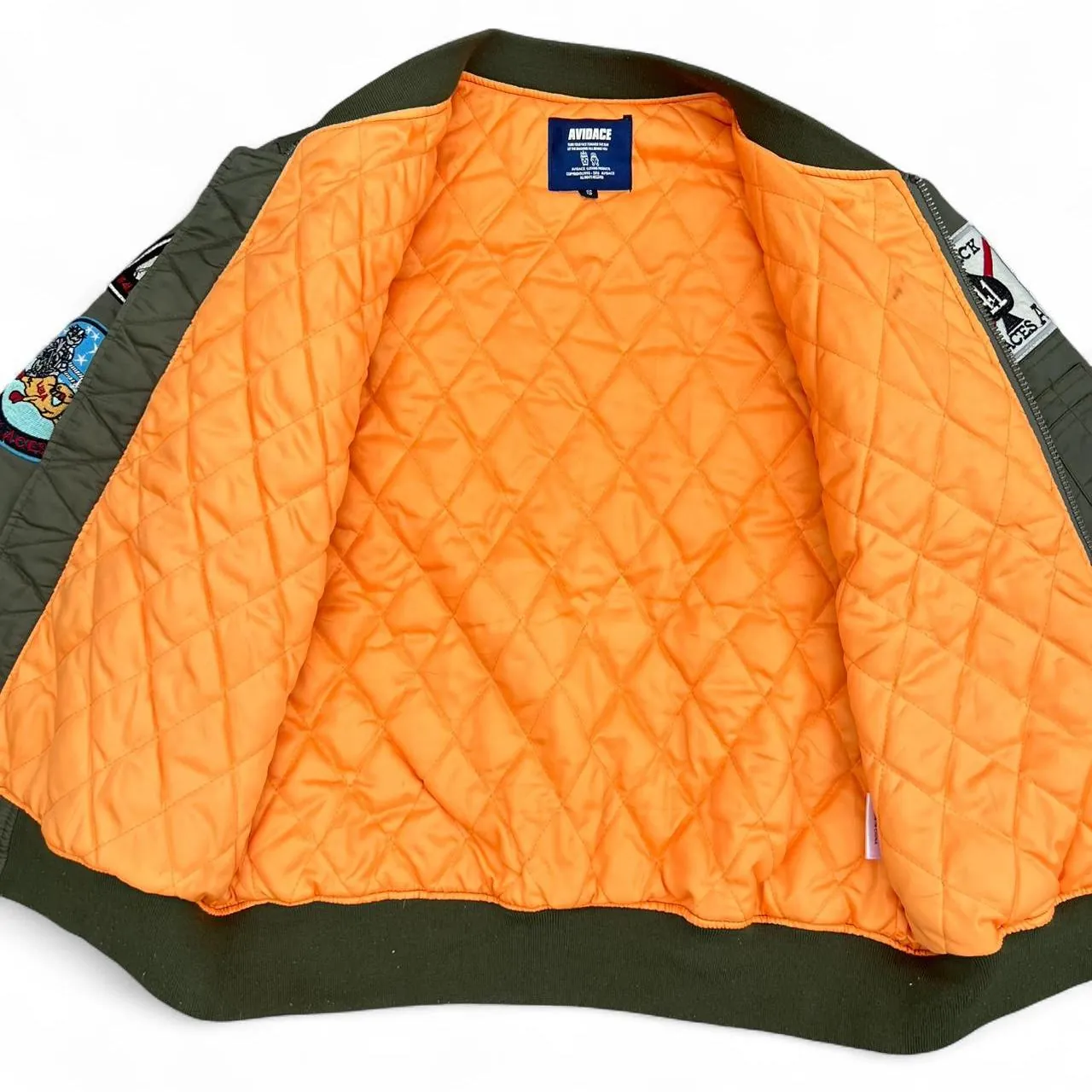 Avidace L-2B Navy Patch Flight Bomber Jacket, photo 6 of 8