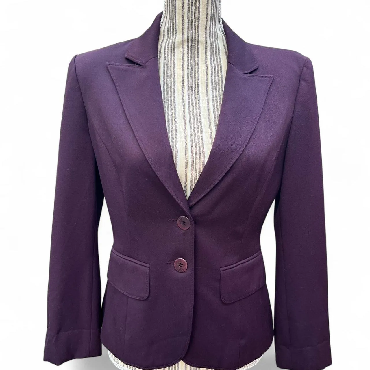 Vintage Vertigo Paris Purple Blazer Jacket, photo 1 of 6