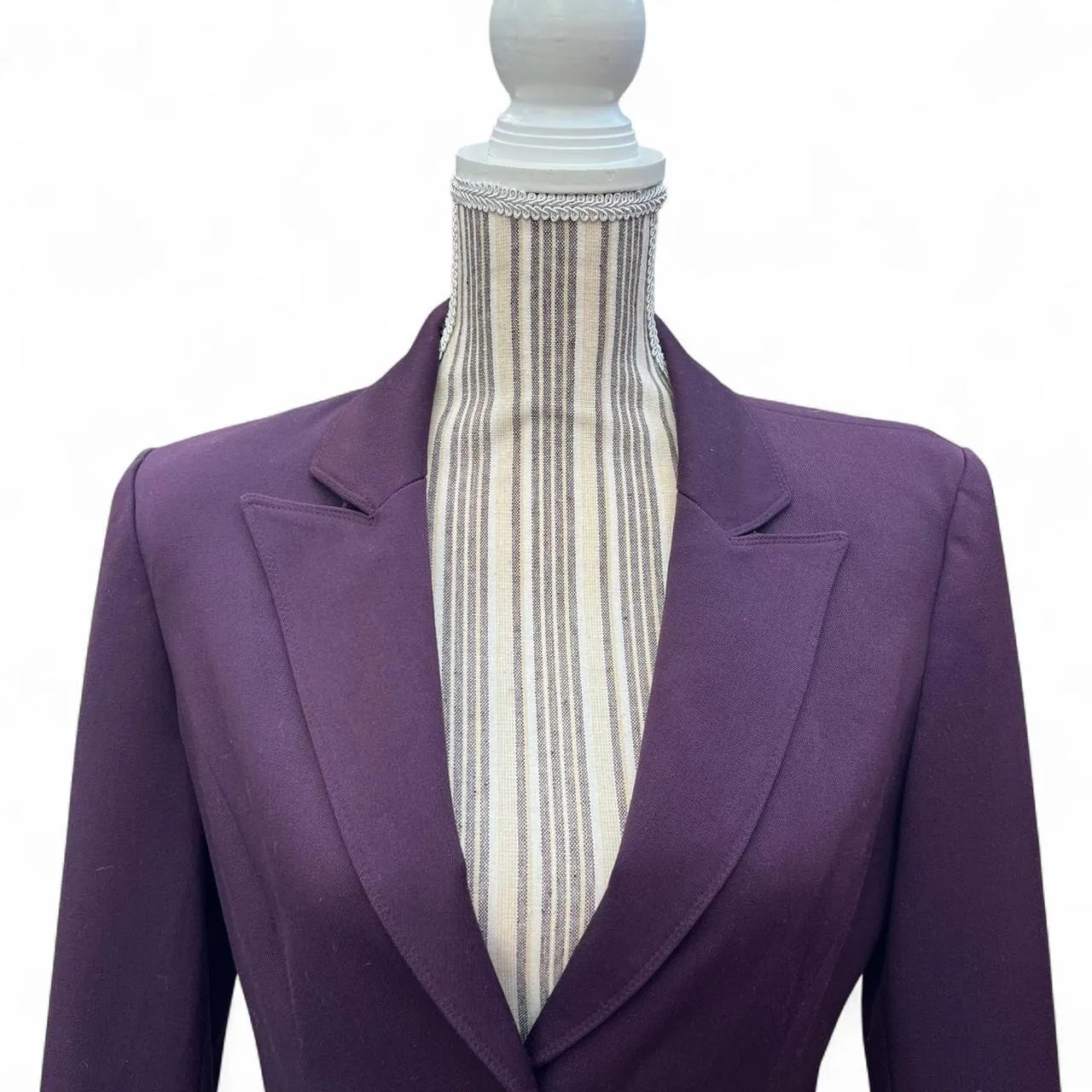 Vintage Vertigo Paris Purple Blazer Jacket, photo 2 of 6