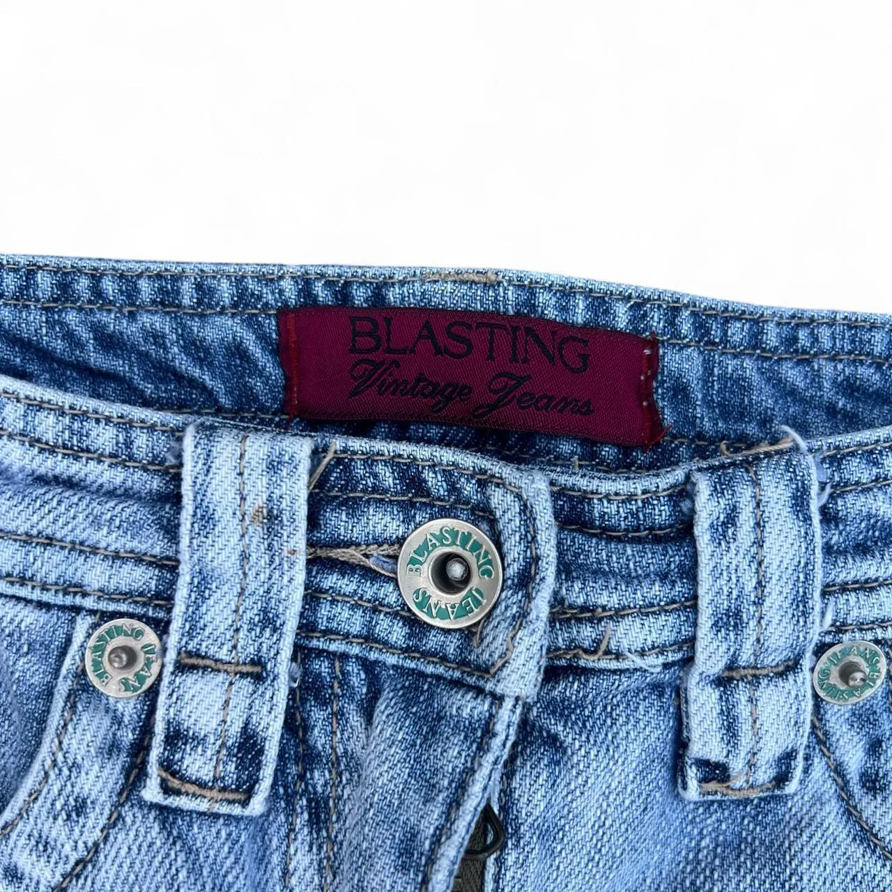 Vintage Blasting Embroidered Mini Skirt, photo 3 of 4