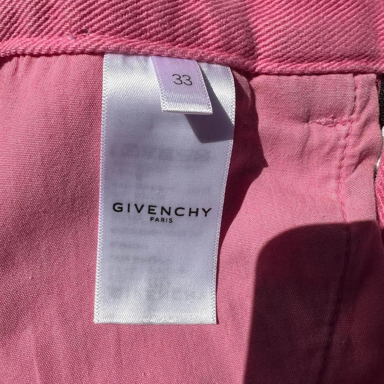 Givenchy Men’s RTW - Straight Fit Trousers in Heavy Crackled Paint on Denim V2, photo 6 of 7