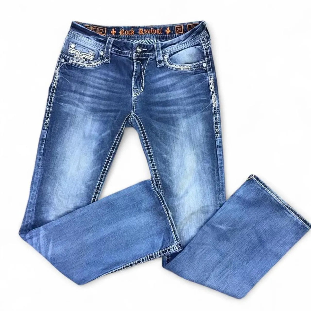 Vintage Rock Revival Eloise Bootcut Jeans, photo 1 of 5