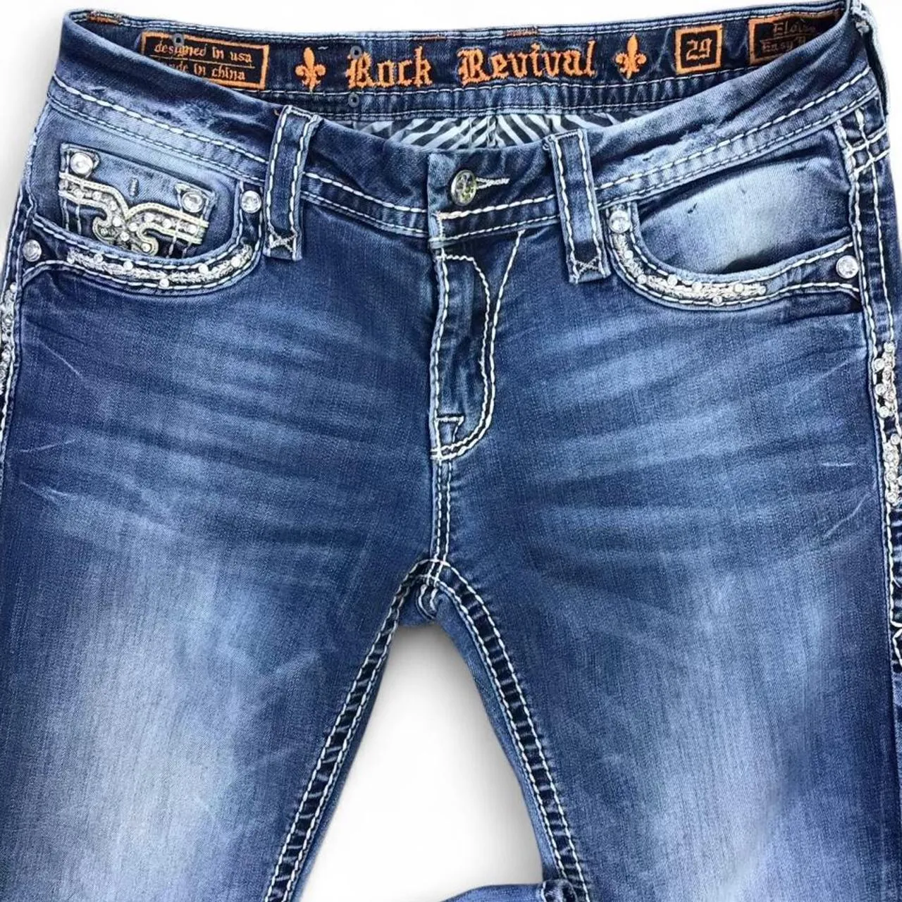 Vintage Rock Revival Eloise Bootcut Jeans, photo 2 of 5