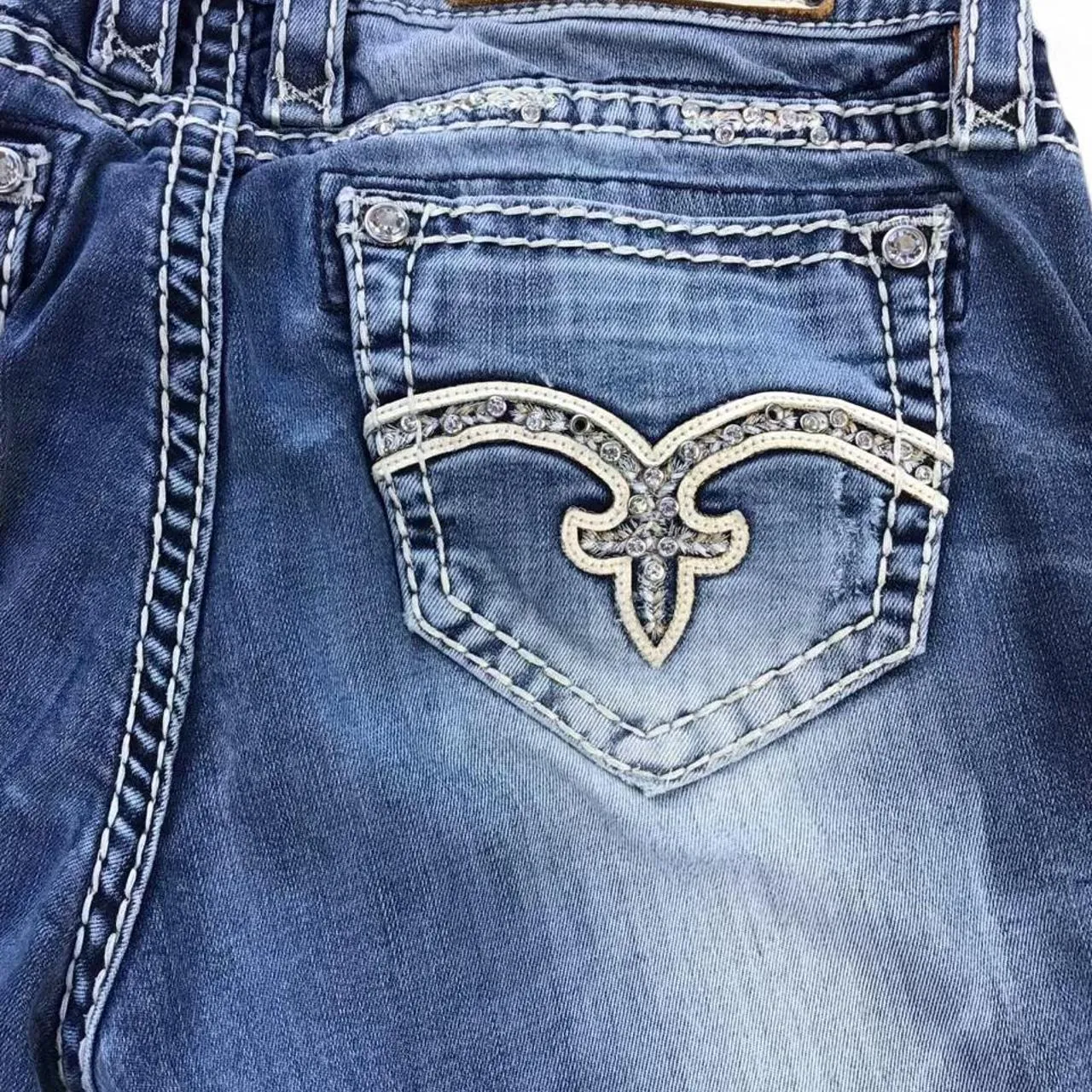 Vintage Rock Revival Eloise Bootcut Jeans, photo 5 of 5