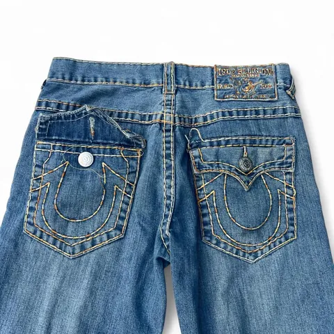 Vintage True Religion Limited Edition Thick Stitch Jeans
