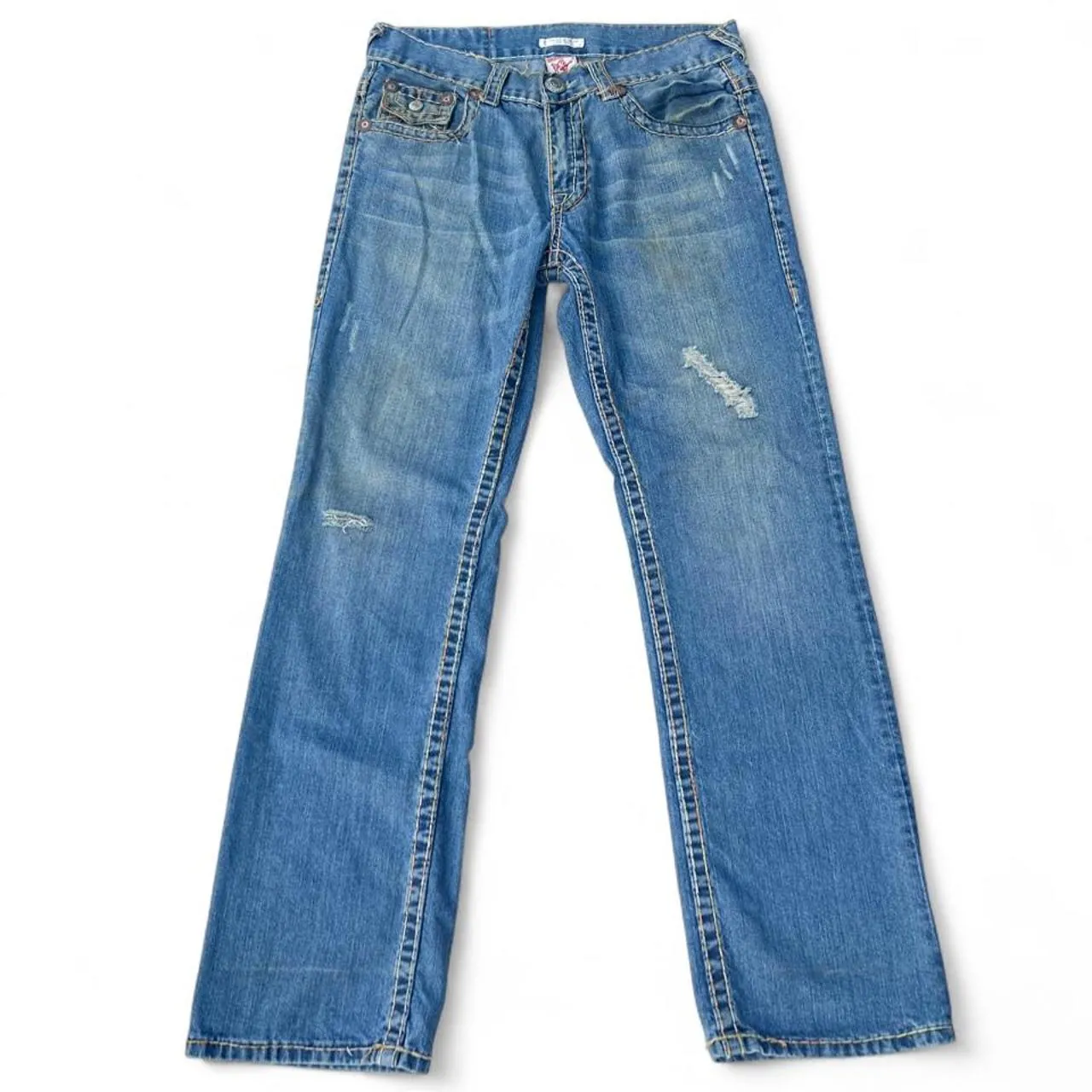 Vintage True Religion Limited Edition Thick Stitch Jeans, photo 2 of 7
