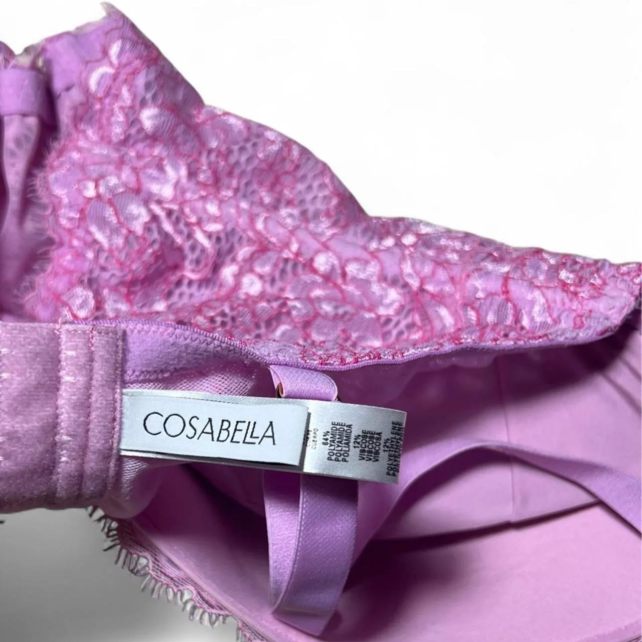 Cosabella Magnolia Purple Lace Bralette, photo 4 of 4