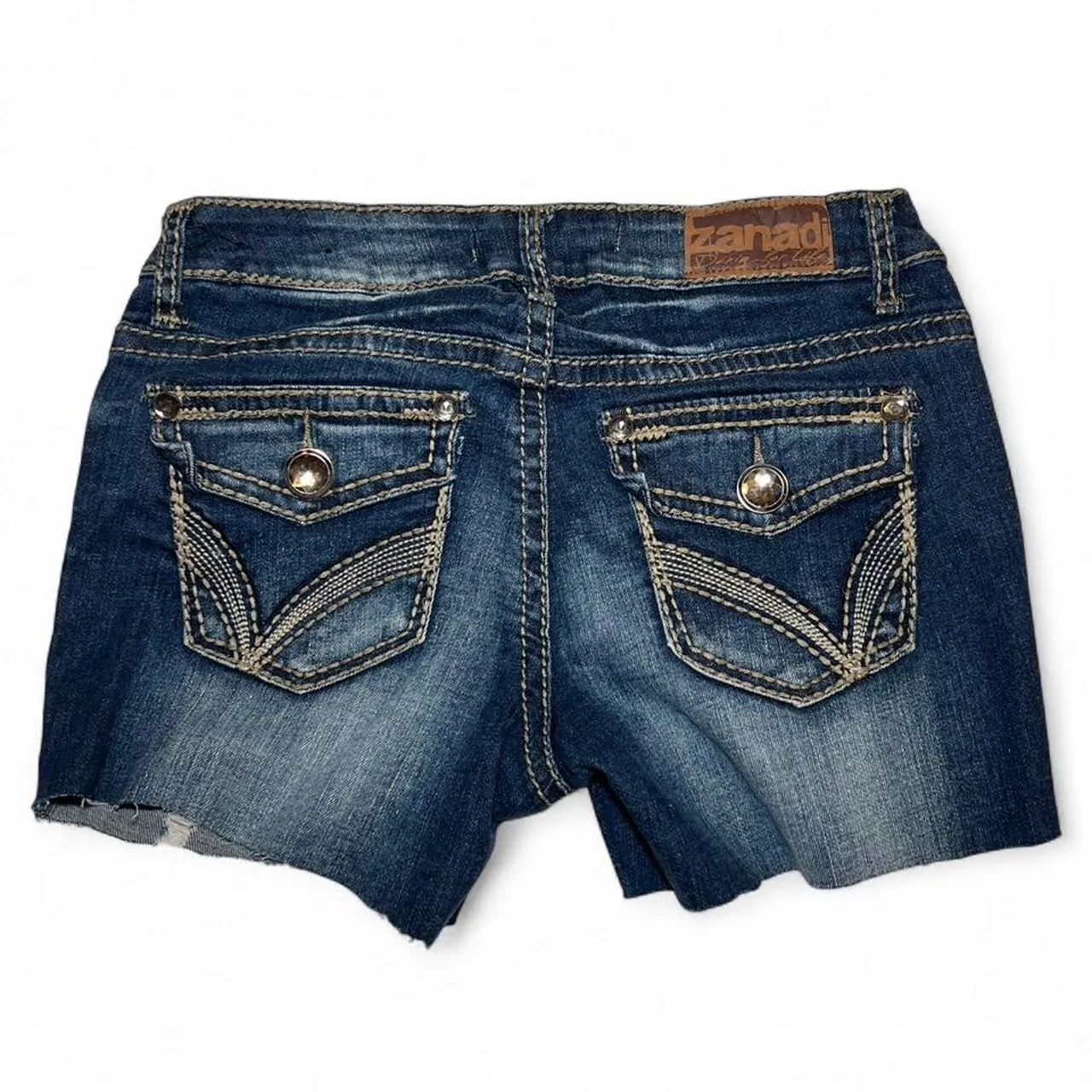 Vintage Zanadi Low Rise Denim Shorts, photo 3 of 3
