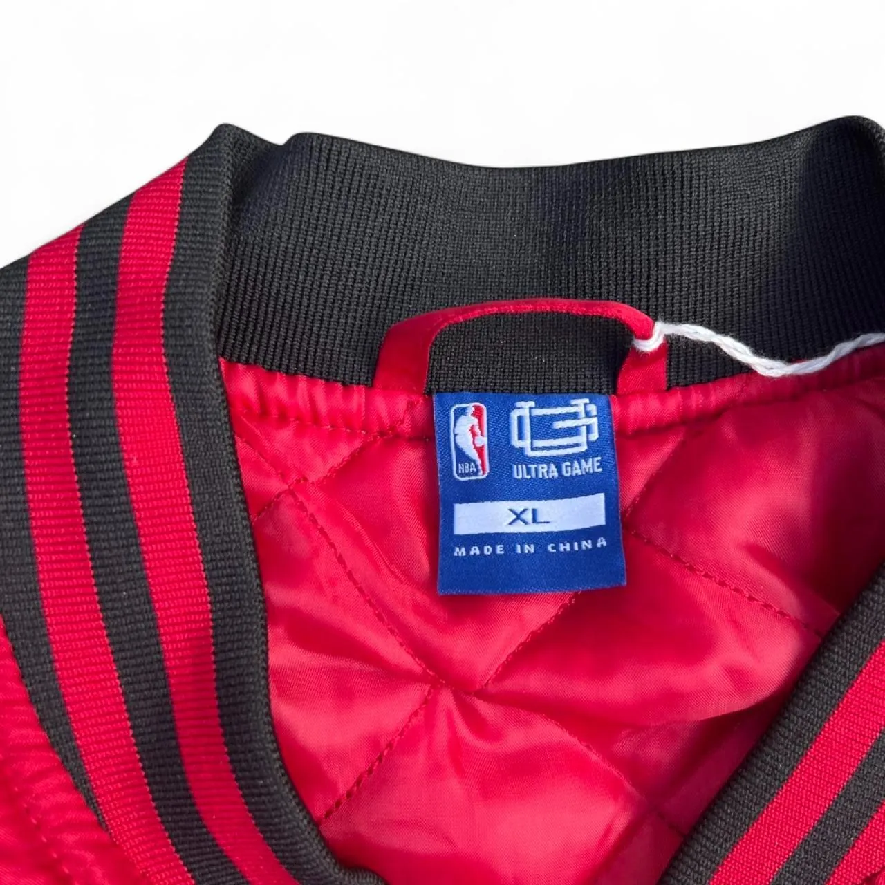 Vintage Miami Heat NBA Polyester Snap Button Varsity Jacket, photo 4 of 8