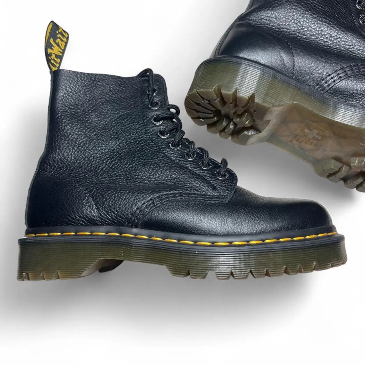 Dr. Martens 1460 Pascal Virginia Leather Lace Up Boots, photo 2 of 6