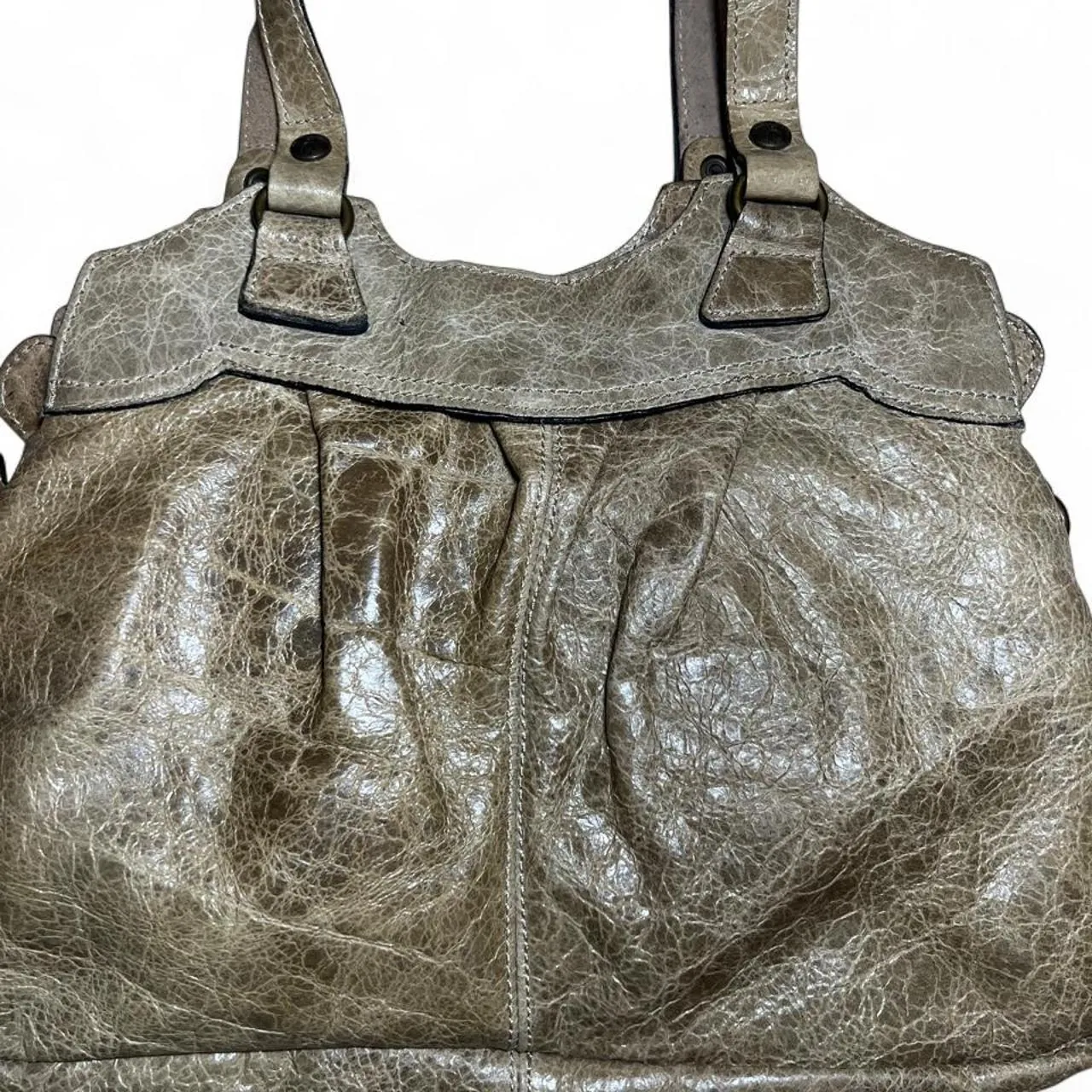 Patricia Nash Y2K Napoli Olive Shoulder Bag, photo 2 of 4