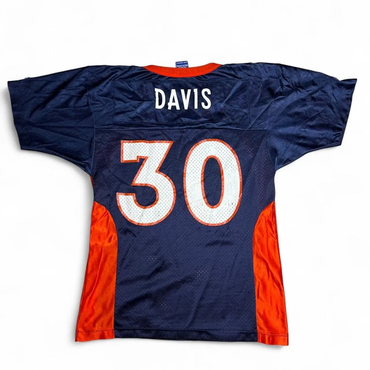 Vintage NFL Denver Broncos Terrell Davis Champion Football Jersey, photo 4 of 4