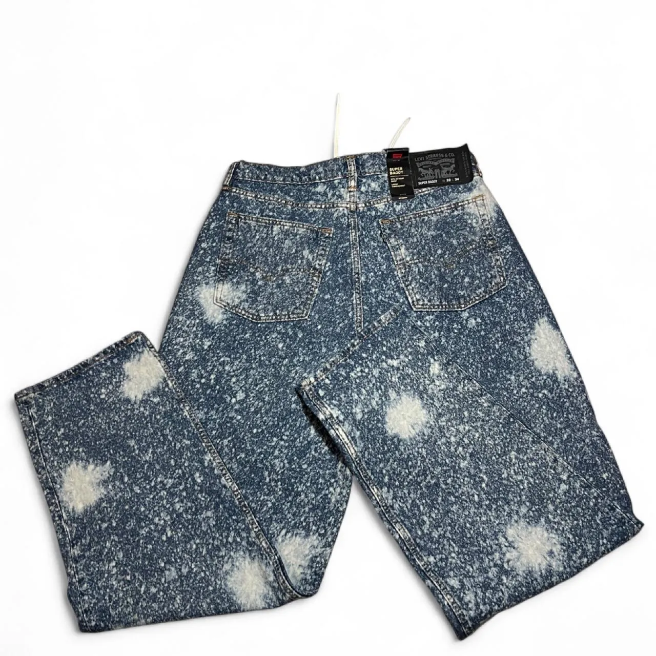 Levi's Super Baggy Acid Wash Jeans, photo 4 of 6