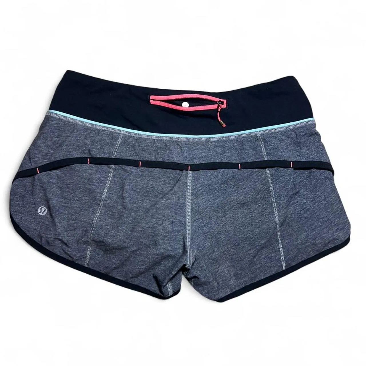 Lululemon Speed Up Shorts with Pink Zipper, photo 3 of 3