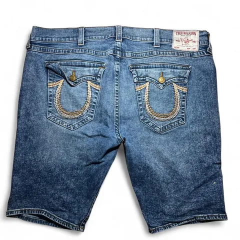 True Religion Rocco Relaxed Skinny Jean Shorts