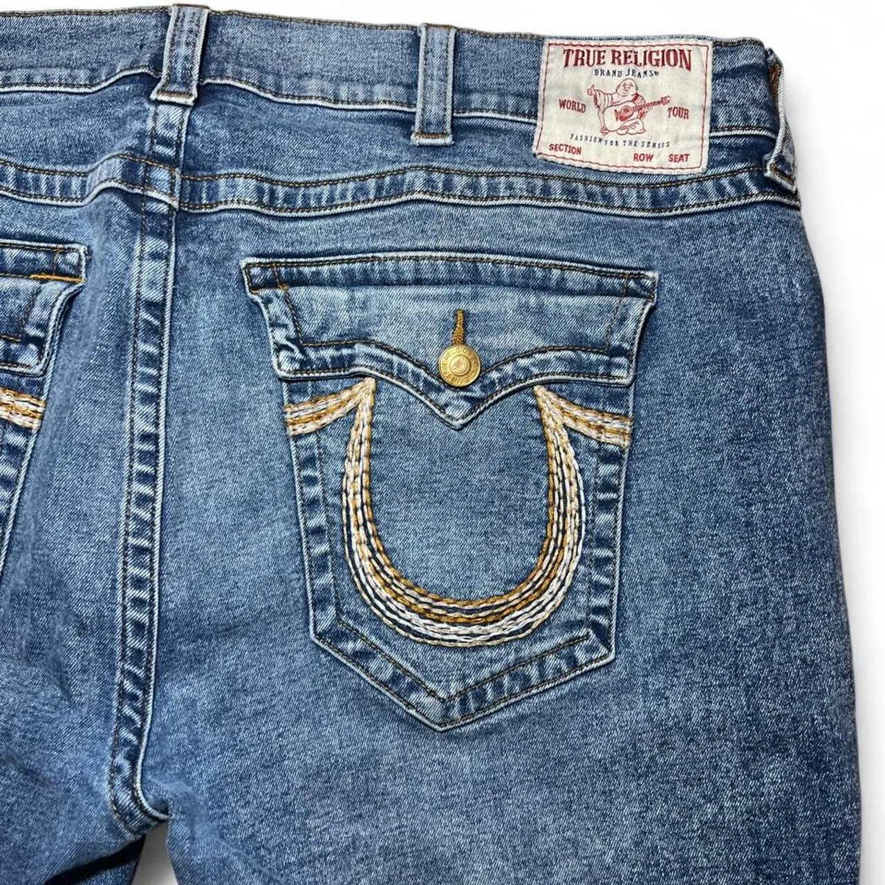 True Religion Rocco Relaxed Skinny Jean Shorts, photo 4 of 4