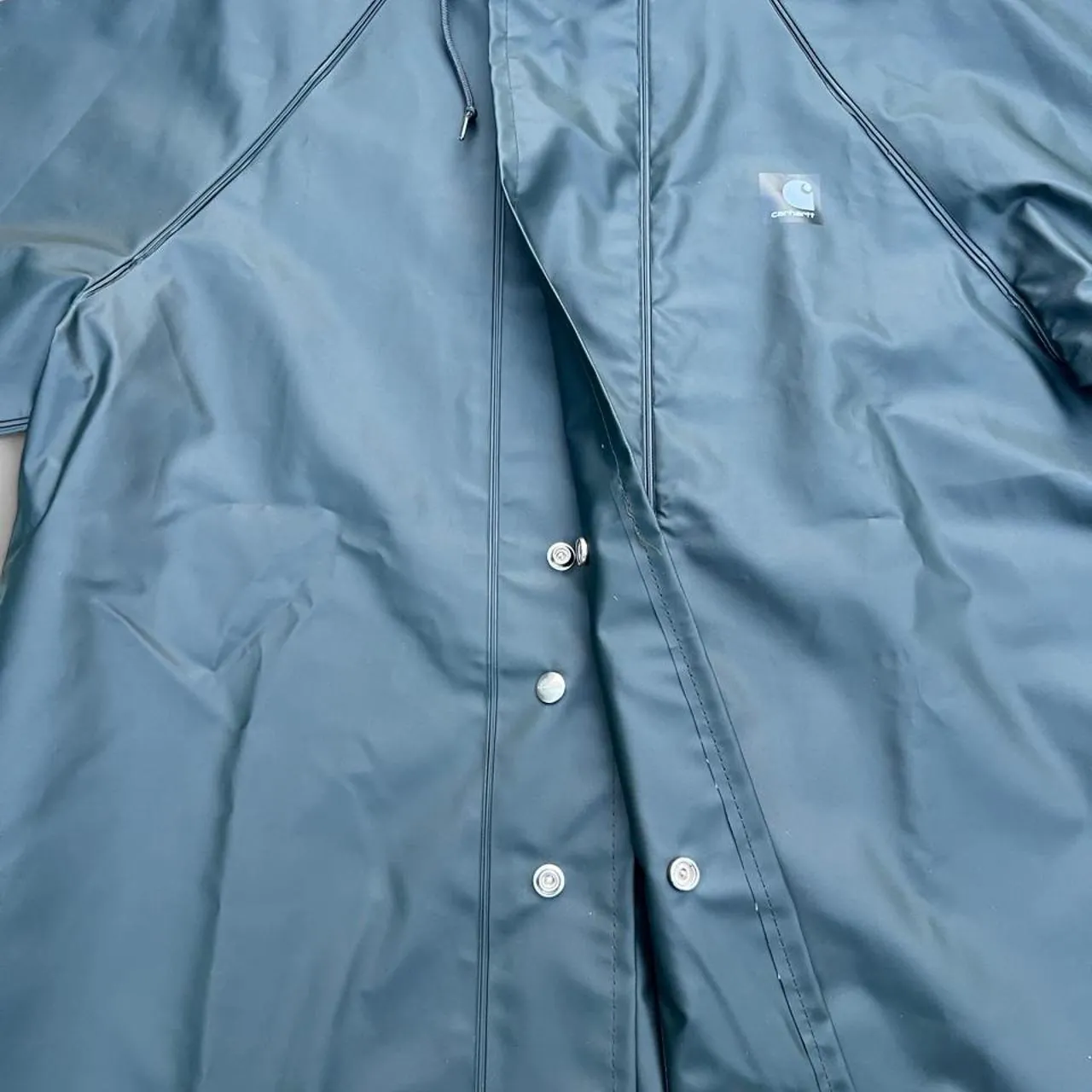 Carhartt Lightweight Waterproof Rain Storm Coat/Rain Jacket, photo 4 of 6