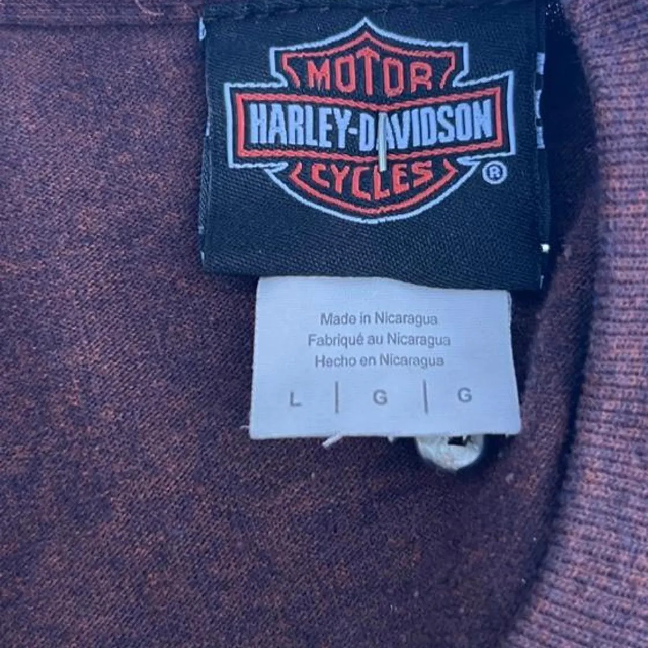 Vintage Harley Davidson Tifton Georgia T-Shirt, photo 3 of 3