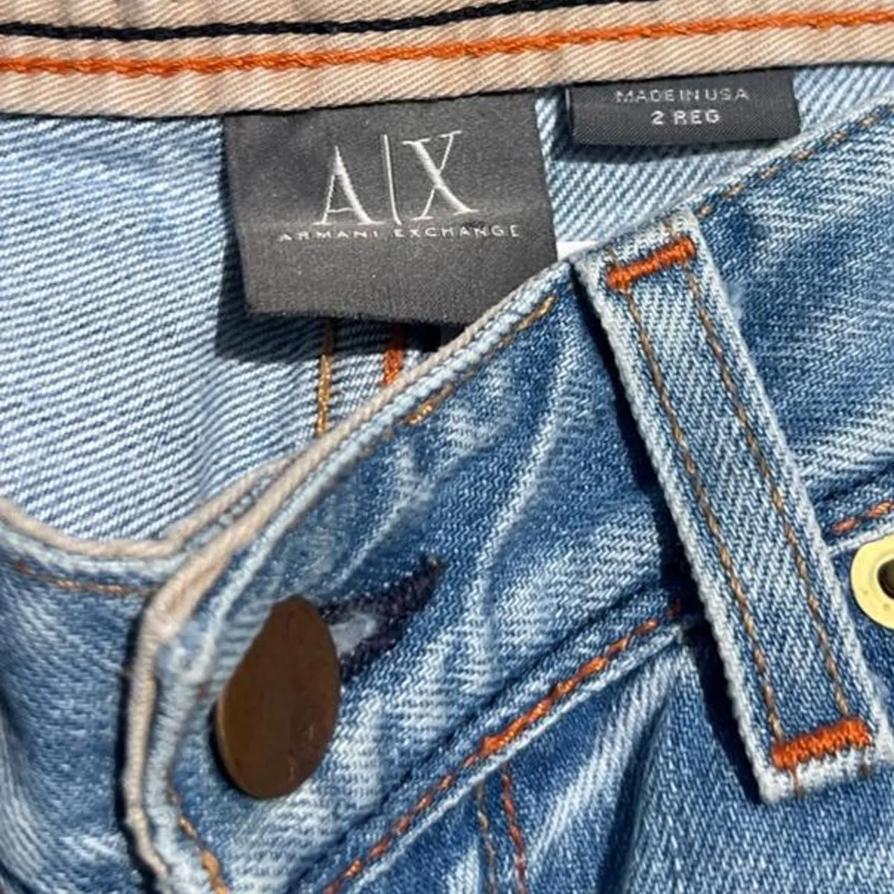 Vintage Armani Exchange Low Rise Bootcut Jeans, photo 5 of 5