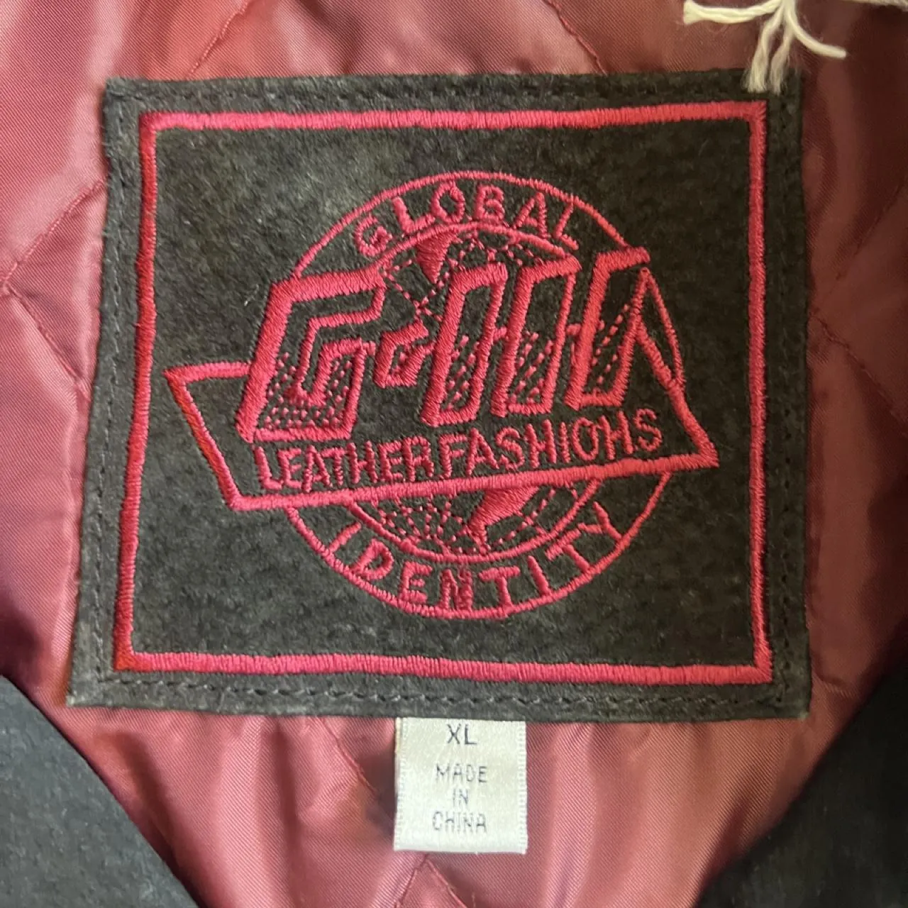 Vintage 90s Florida State Seminoles Embroidered Suede Bomber Jacket, photo 6 of 6